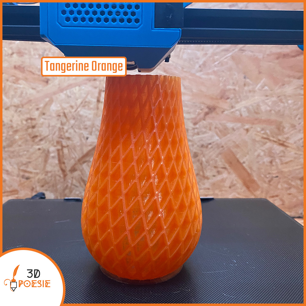 Vase Tangerine Orange
